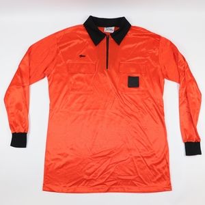 80s New Doss Mens Long Sleeve Soccer Referee Shirt